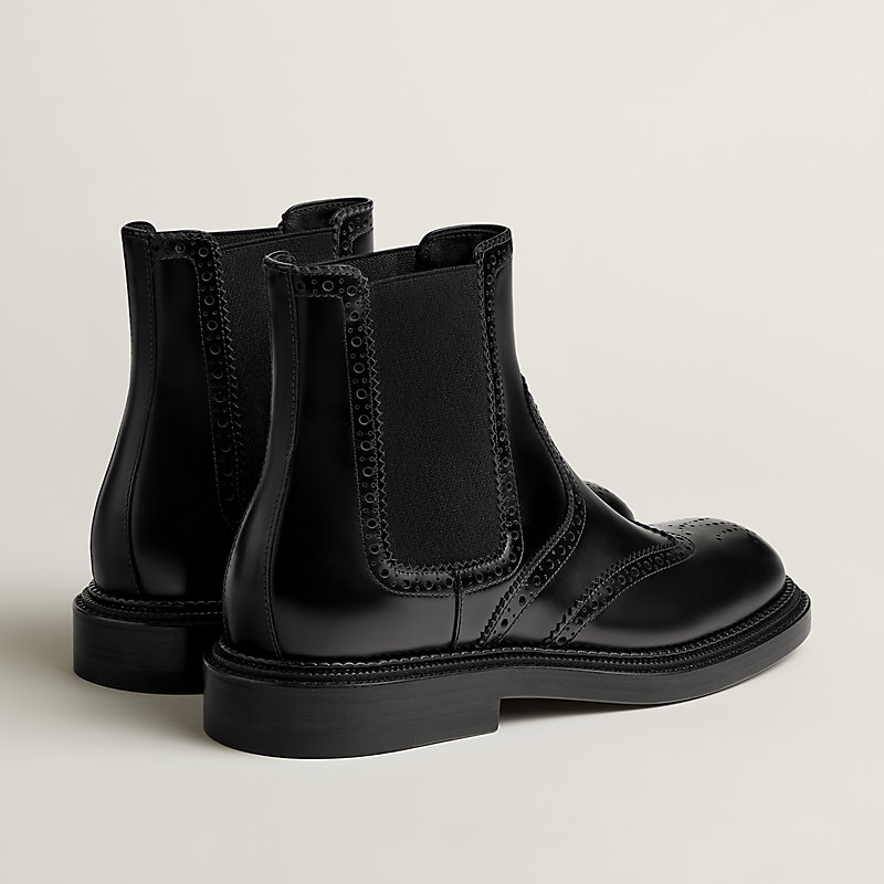 Legacy ankle book - Black | Hermès USA
